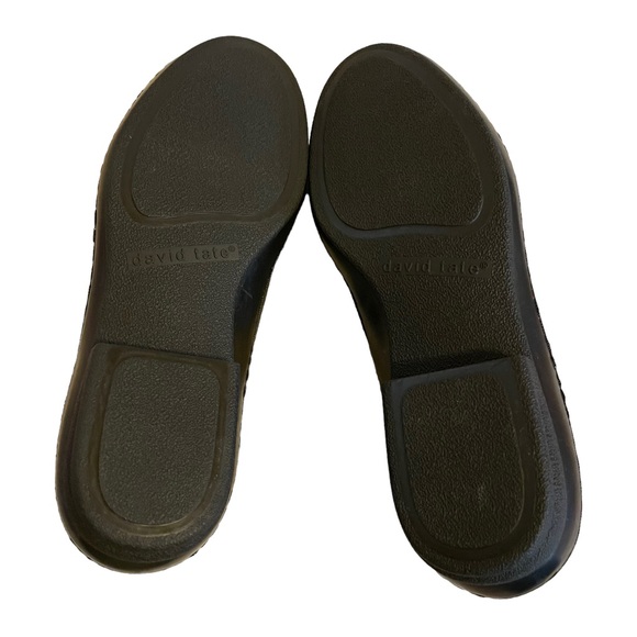 David Tate Leather Suede Slip-on Loafer Gun Metal Gray Comfort Woman’s Size 6 DT - Picture 9 of 16